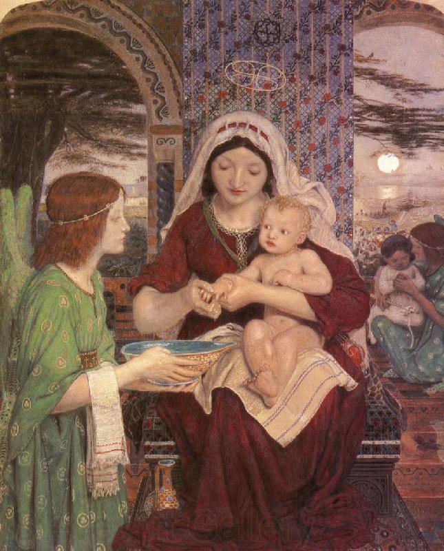 Ford Madox Brown Our Lady of Good Children France oil painting art
